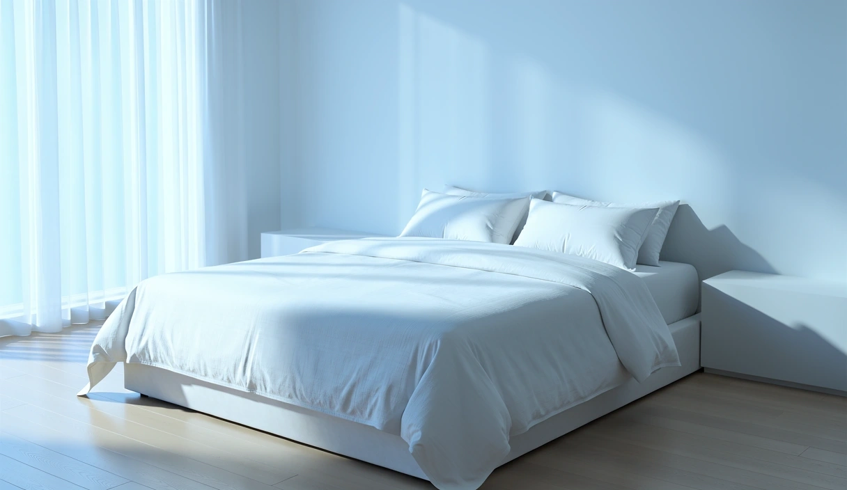 Ramybė ir balansas miegamajame